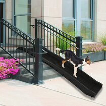 Dog ramp for outlet stairs outside